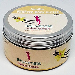 Rejuvenate Natural Skincare Whipped Vanilla Body Butter